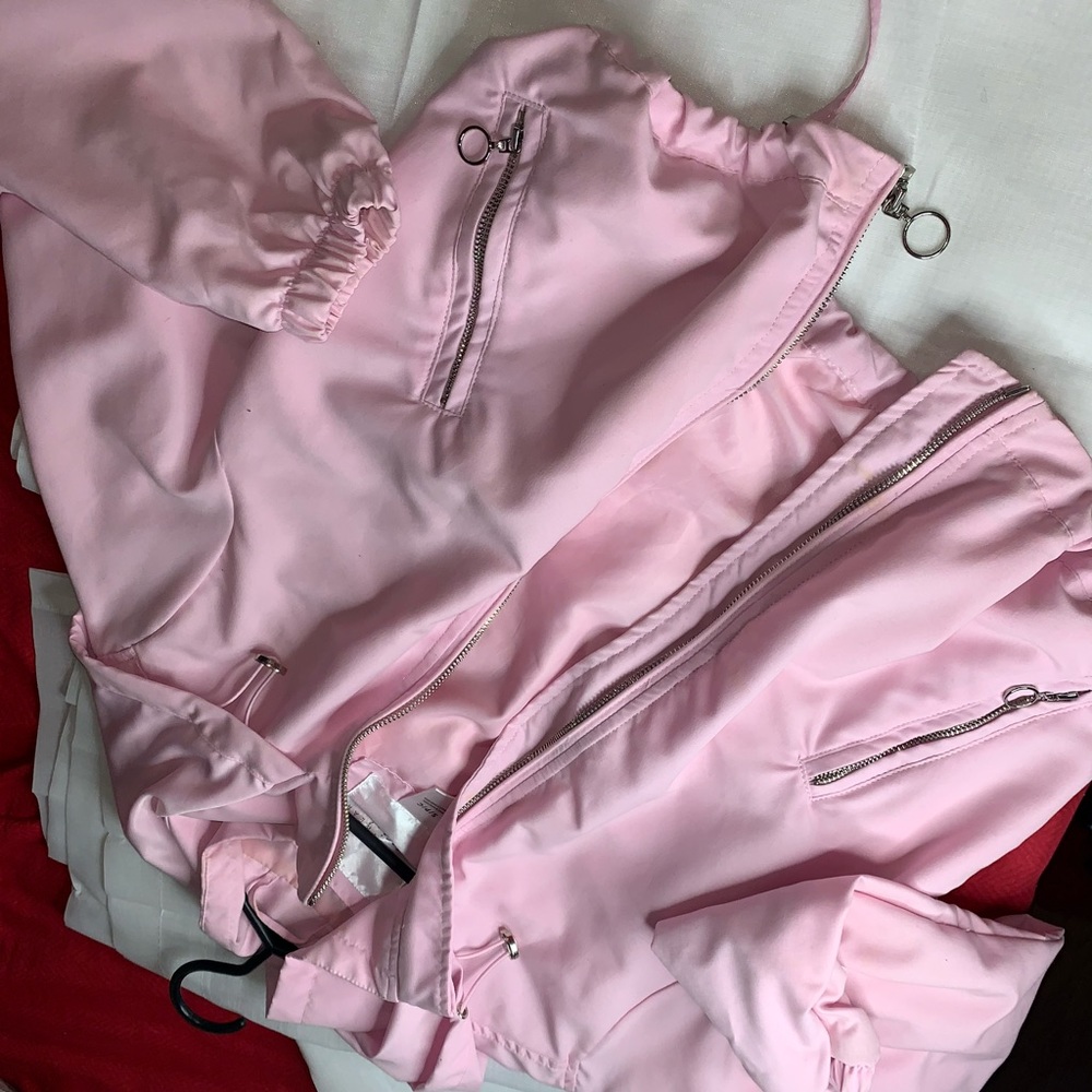Size S pink bomber jacket